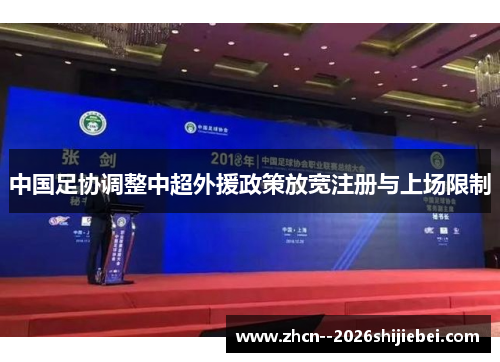 中国足协调整中超外援政策放宽注册与上场限制 中国足协调整中超外援政策放宽注册与上场限制